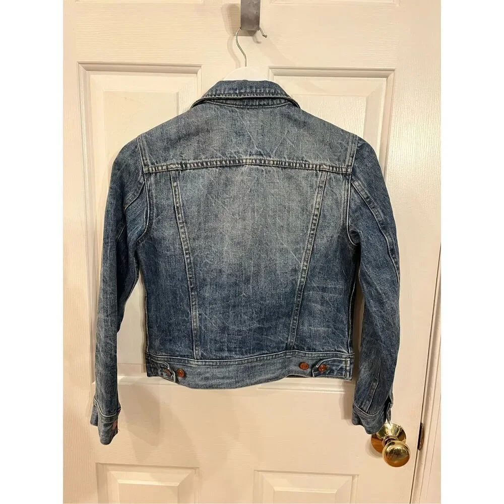 J. Crew Classic Denim Jacket sz PS EUC